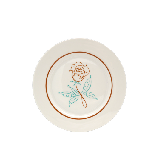 Florence Rose Flat Plate