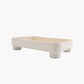 Parthenon White Square Tray