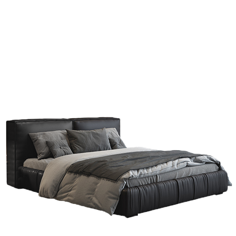 Rigorous Leather Bed