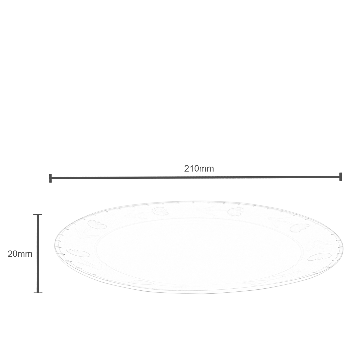 Bouquet Tupic Flat Plate