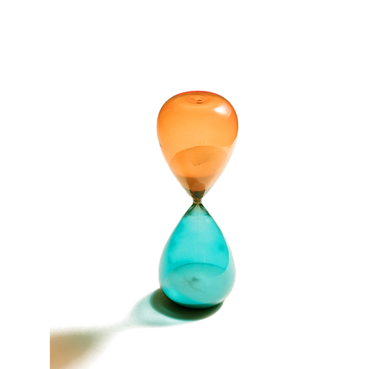 Reverse Glass Hourglass