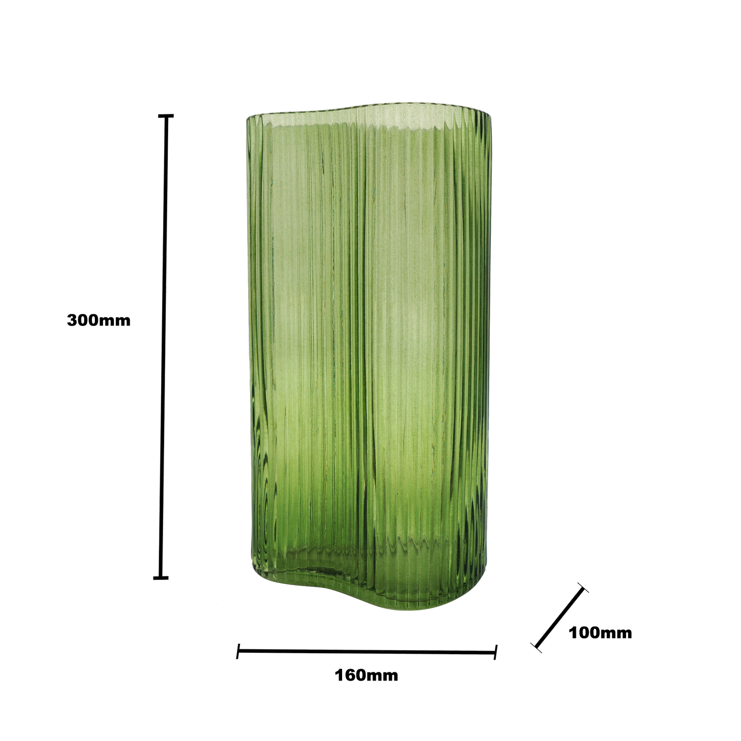 Suzhou Curved Vase Large