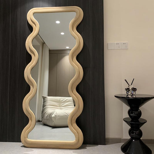 Moiré Velvet Mirror